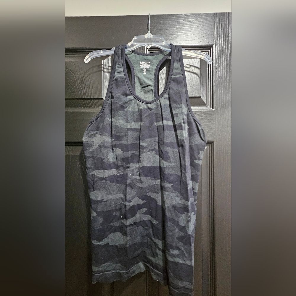 Athleta Black and Gray Tank Top